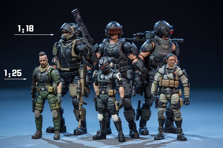 military action figures