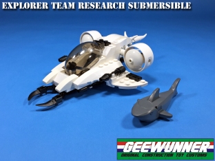 Geewunner Captured Prey Explorer Team Research Submersible - Surveillance Port 02