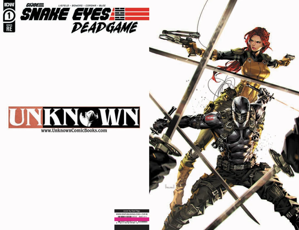 Unknown Comic Books Exclusive Snake Eyes End Game - Surveillance Port